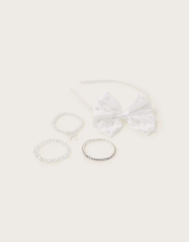 Communion Headband and Bracelets, , large