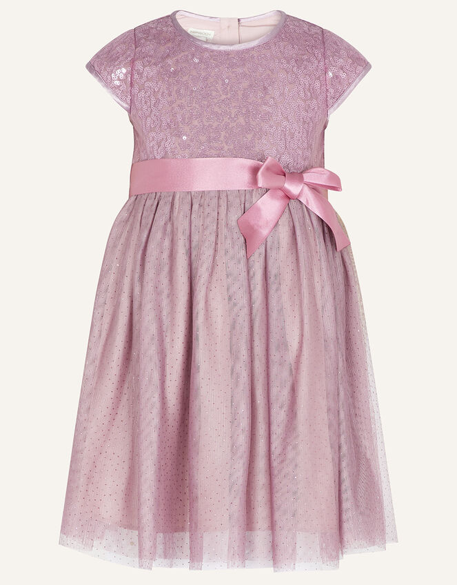 Baby Paige Dress, Pink (DUSKY PINK), large