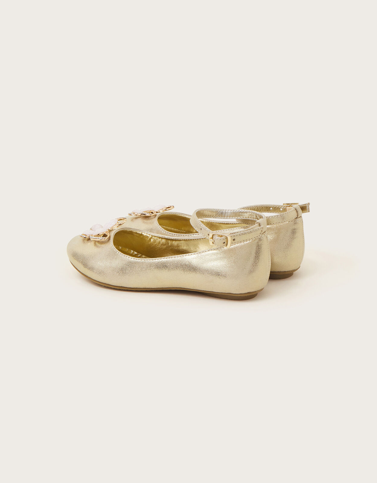 Gold sequin ballet new arrivals flats