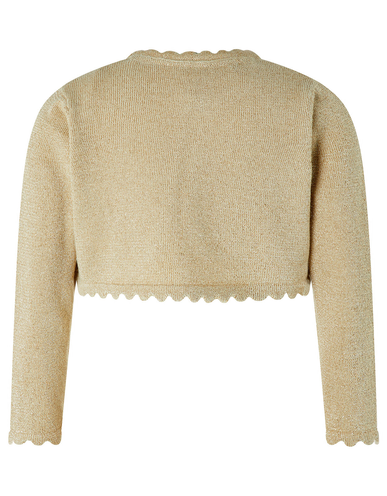 gold sparkly cardigan