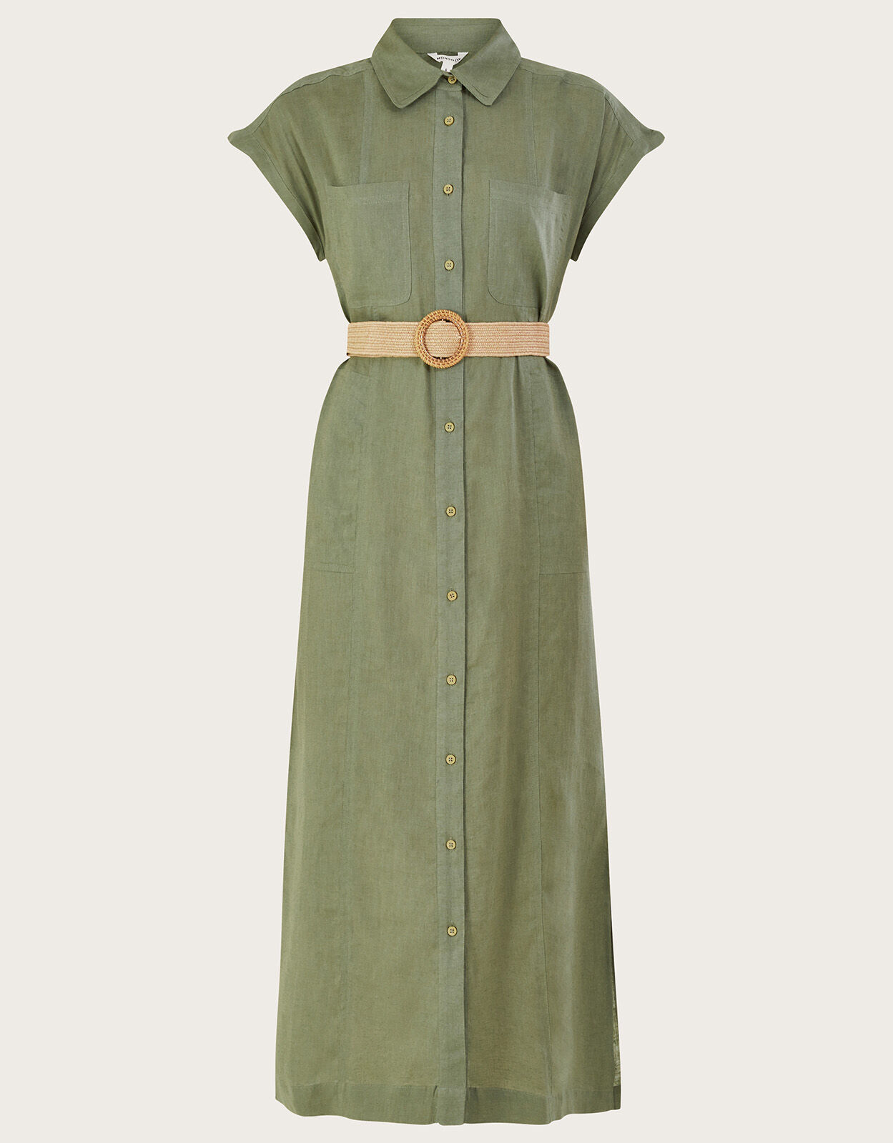 Monsoon sales khaki dress