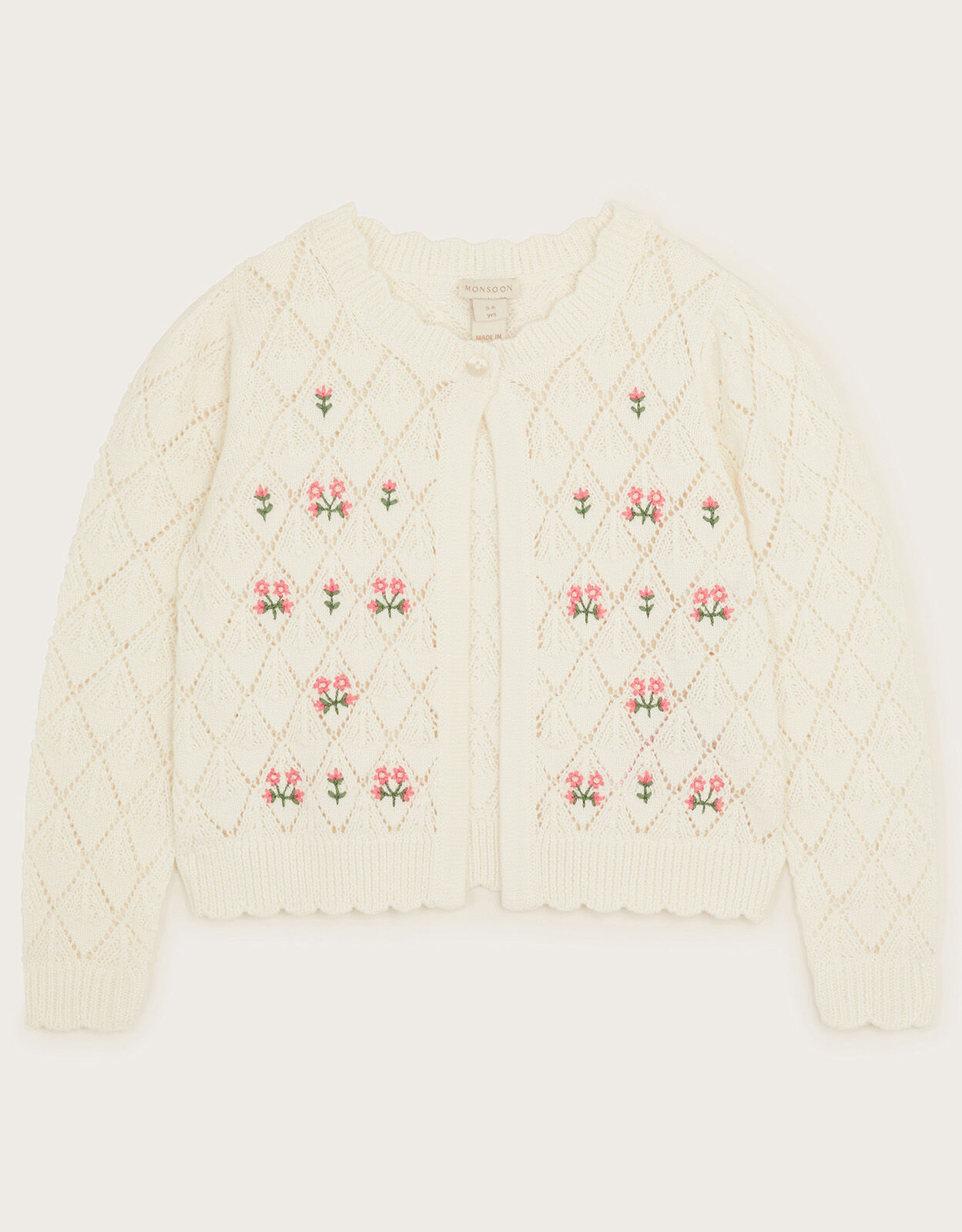 Monsoon flower girl best sale cardigan