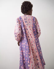 East Imogen Floral Midi Swing Dress, Multi (MULTI), large