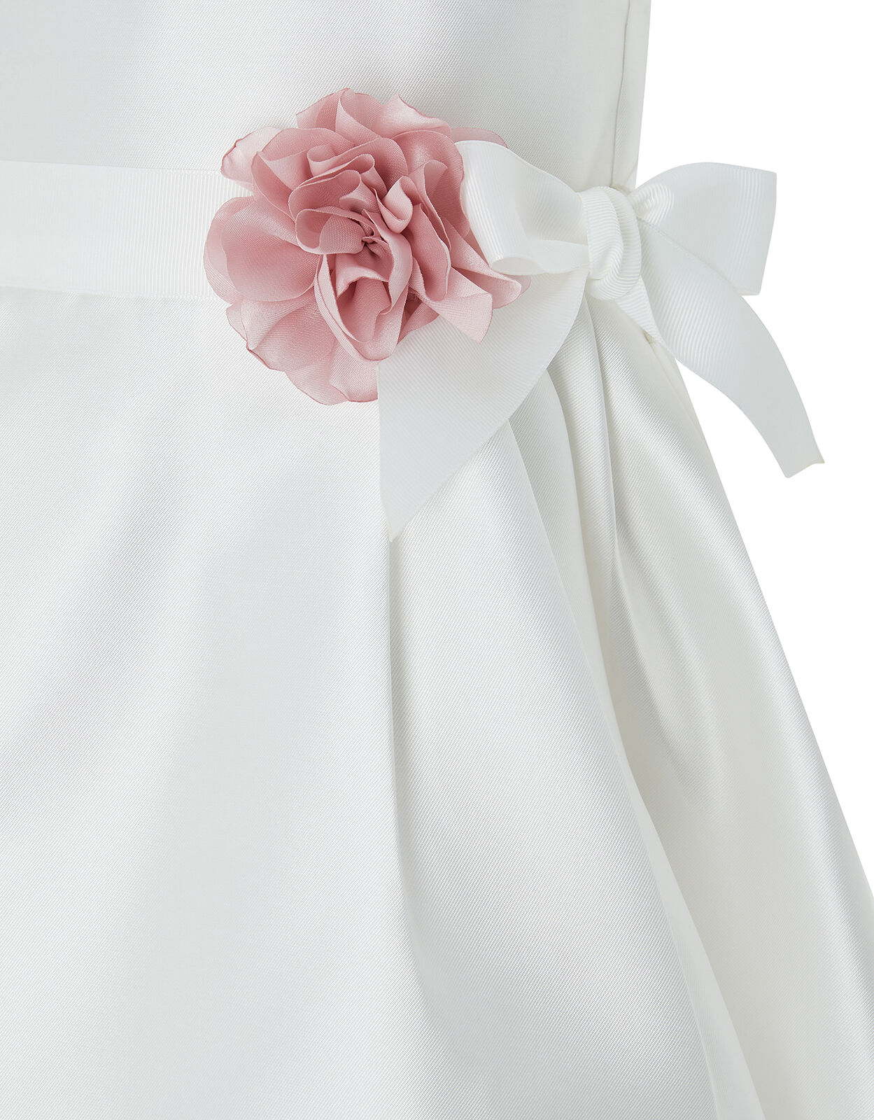Baby Pearl Puffball Occasion Dress Ivory