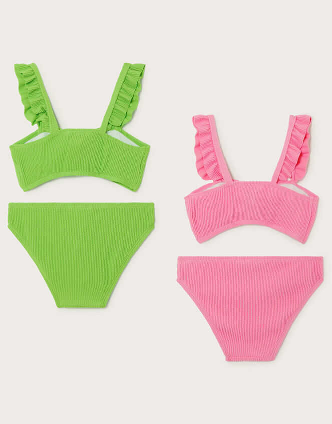 2-Pack Textured Bikini Sets, Multi (MULTI), large