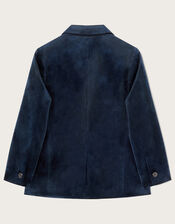 Velvet Smart Blazer, Blue (NAVY), large