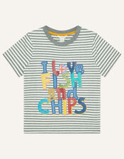 I Love Fish and Chips T-Shirt, Multi (MULTI), large