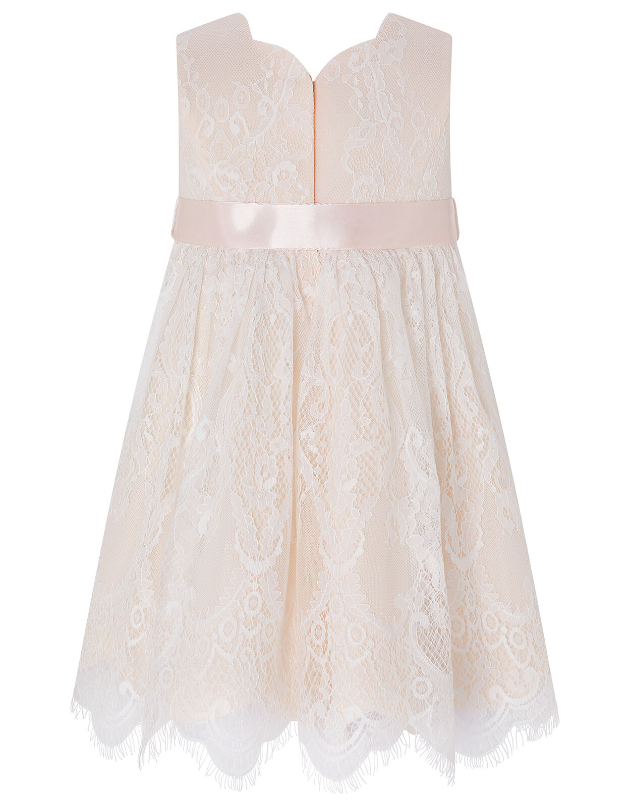 Baby Rebecca Lace Occasion Dress Orange