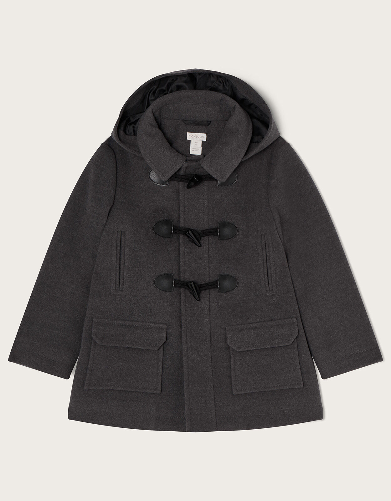 Boys grey outlet duffle coat