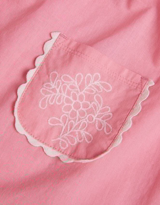 Baby Broderie Romper, Pink (PINK), large