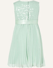 Baby Keita Sequin Dress, Green (MINT), large