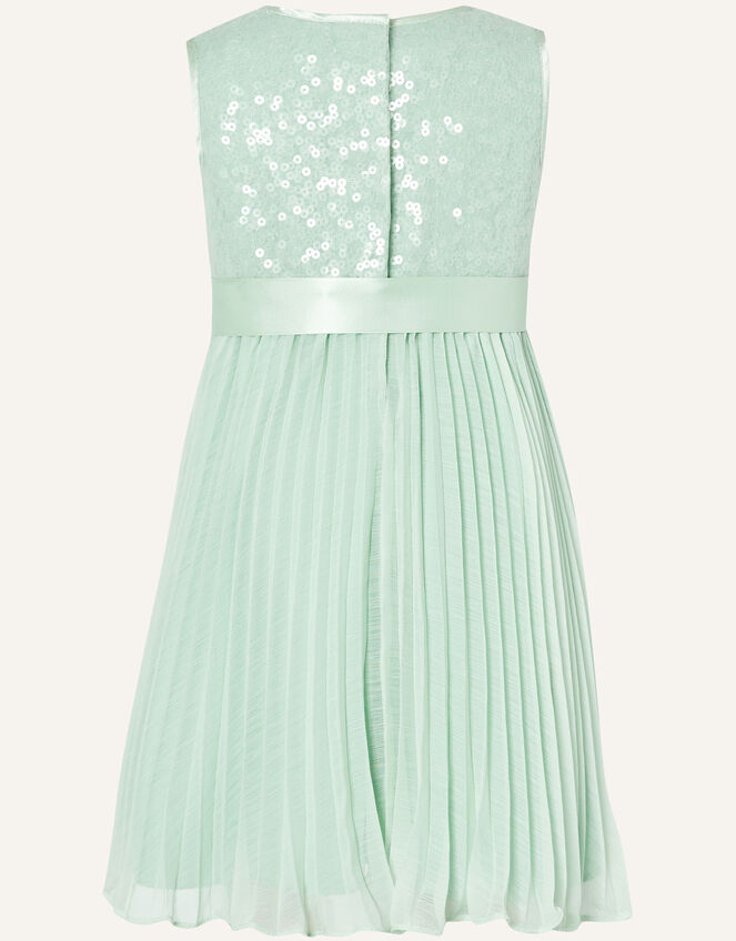 Baby Keita Sequin Dress, Green (MINT), large