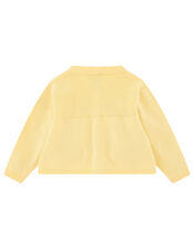 Newborn Baby Duckie Knitted Cardigan, Yellow (YELLOW), large