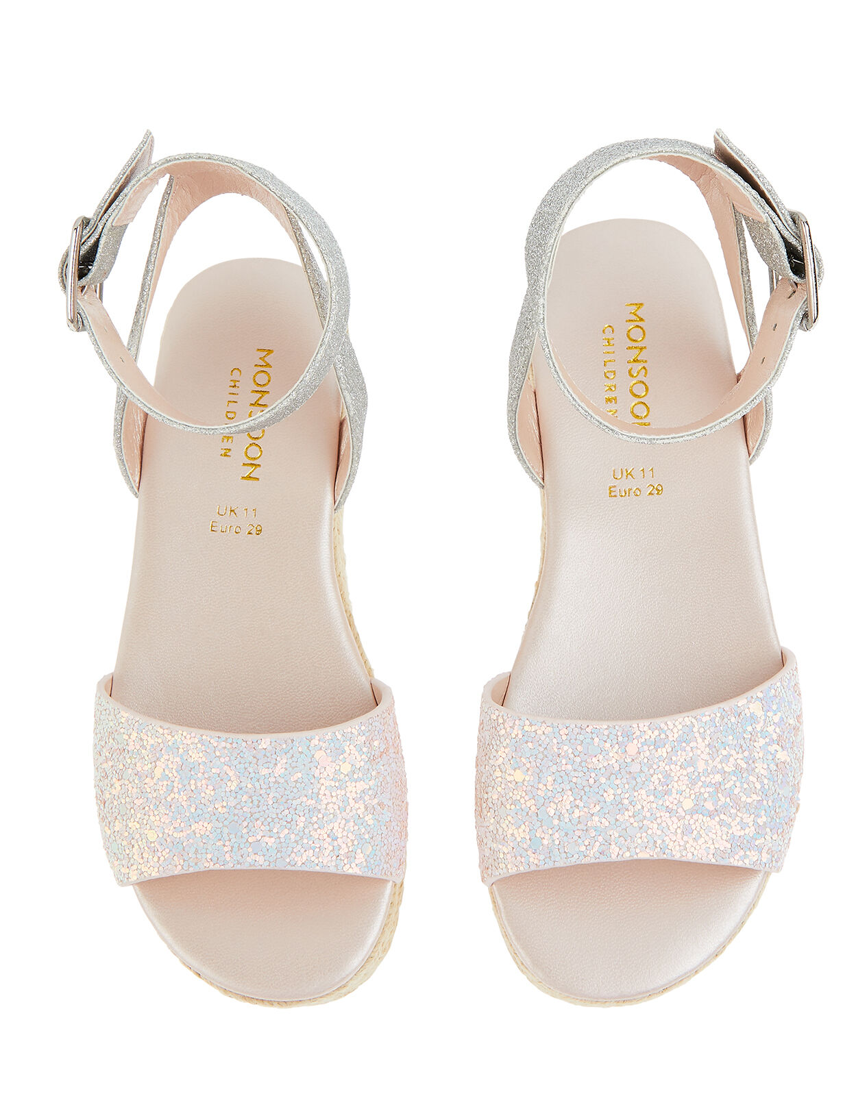 Sparkly espadrille sandals clearance