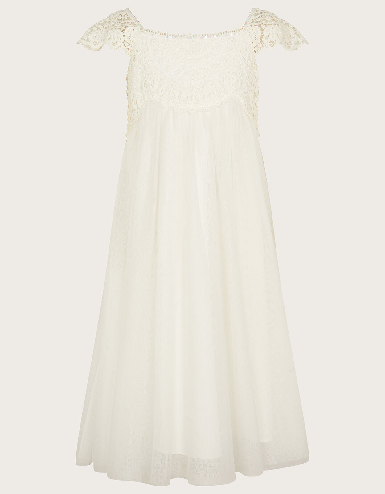 Estella Dress Ivory Girls Dresses Monsoon ROI