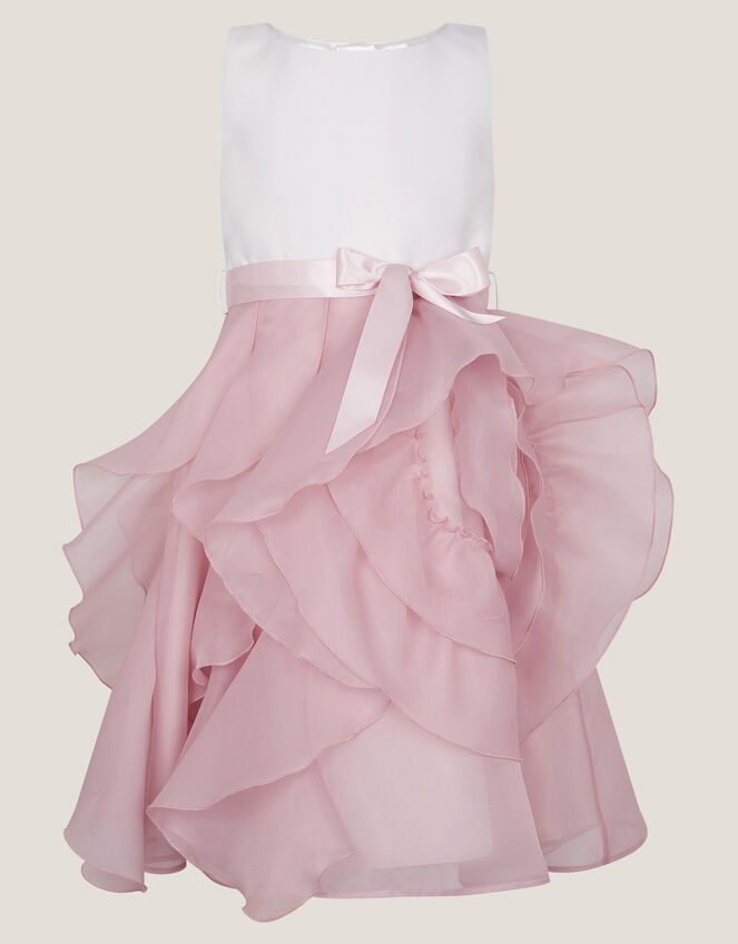 Organza Flower Can Can Dress, Pink (PINK), large