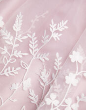 Meadow Border Tulle Dress, Pink (PINK), large