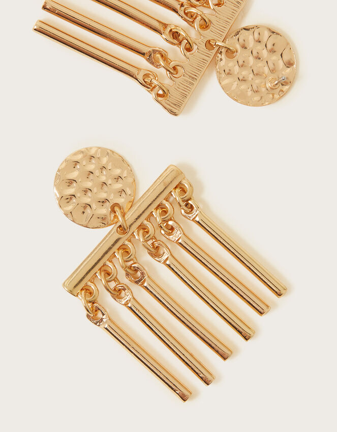 Tassel Charm Stud Earrings