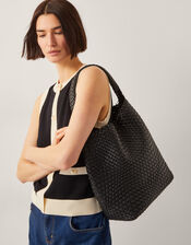 Pree Woven Hobo Bag, , large