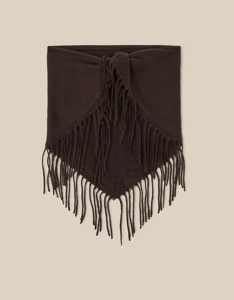 Beatrice Knit Triangle Scarf, , large