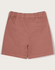 Drawstring Pull-On Shorts, Red (RED), large