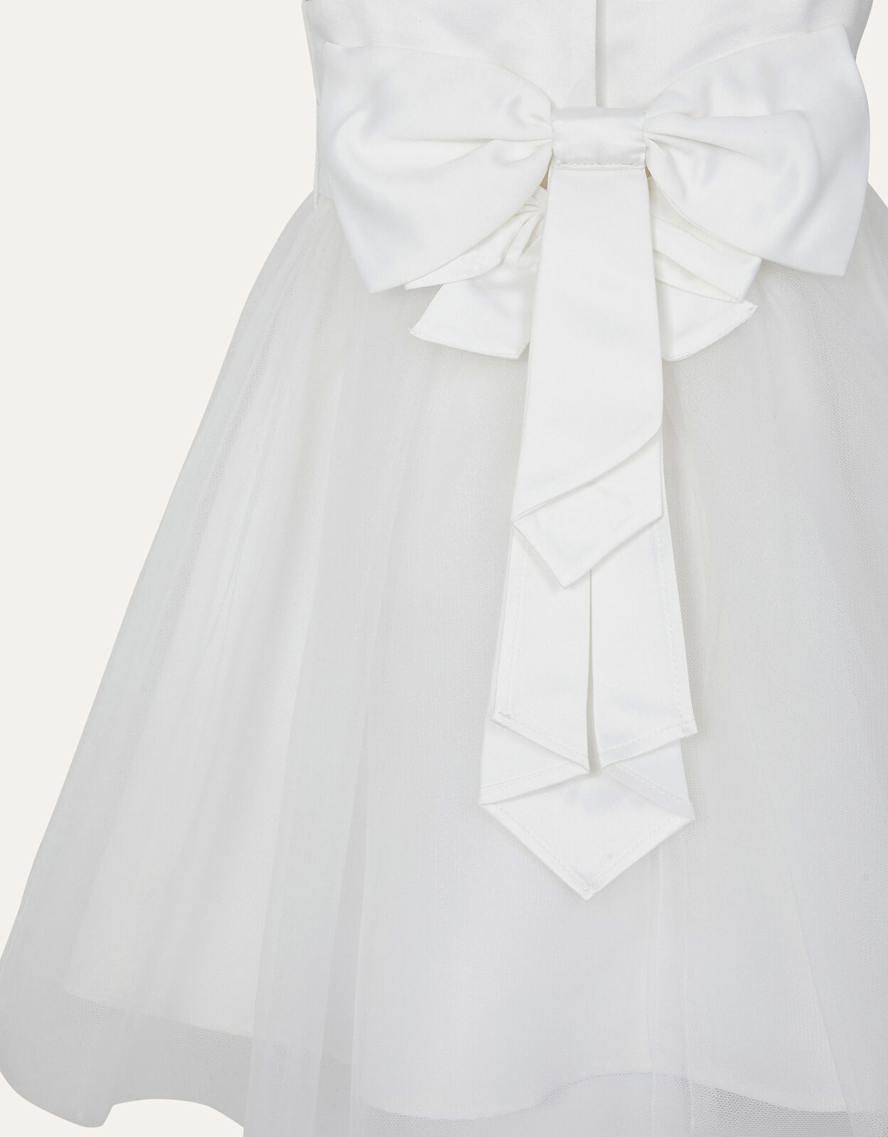 Baby Tulle Skirt Bridesmaid Dress Ivory