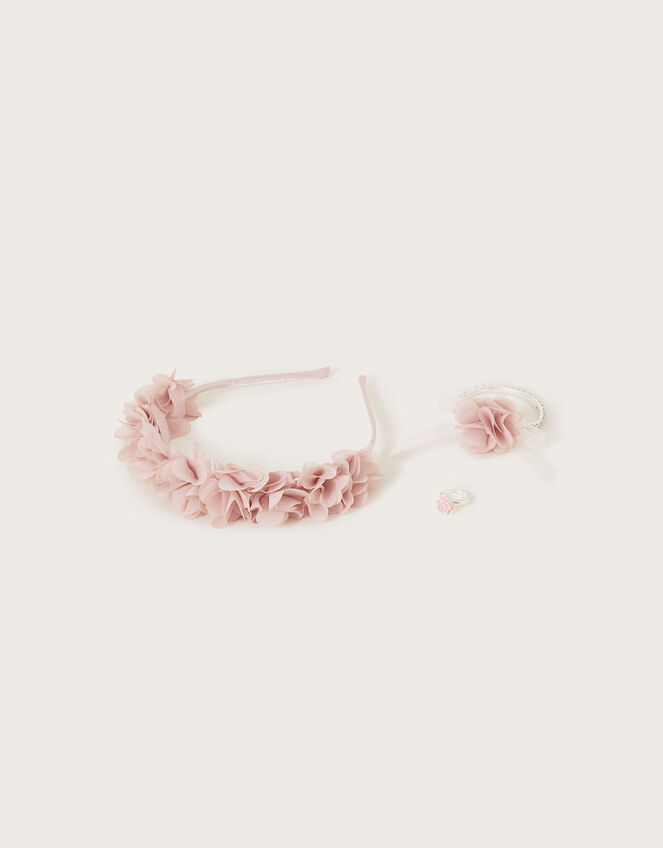 Bridesmaid Hair and Bracelet Set, , large