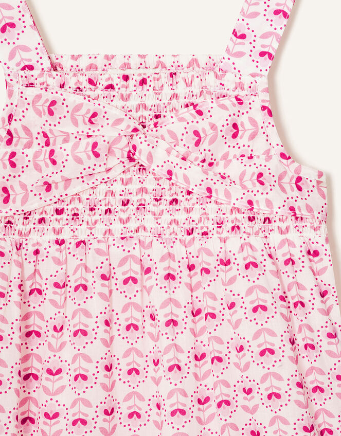 Baby Elsa Printed Playsuit, Pink (PINK), large