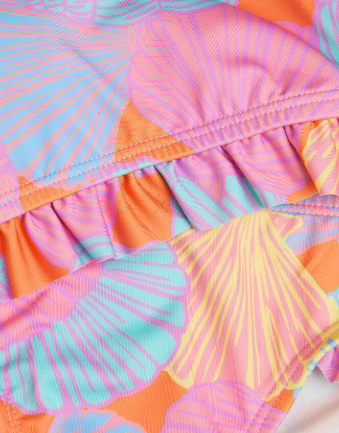 Shell Print Frilly Bikini Set, Multi (MULTI), large