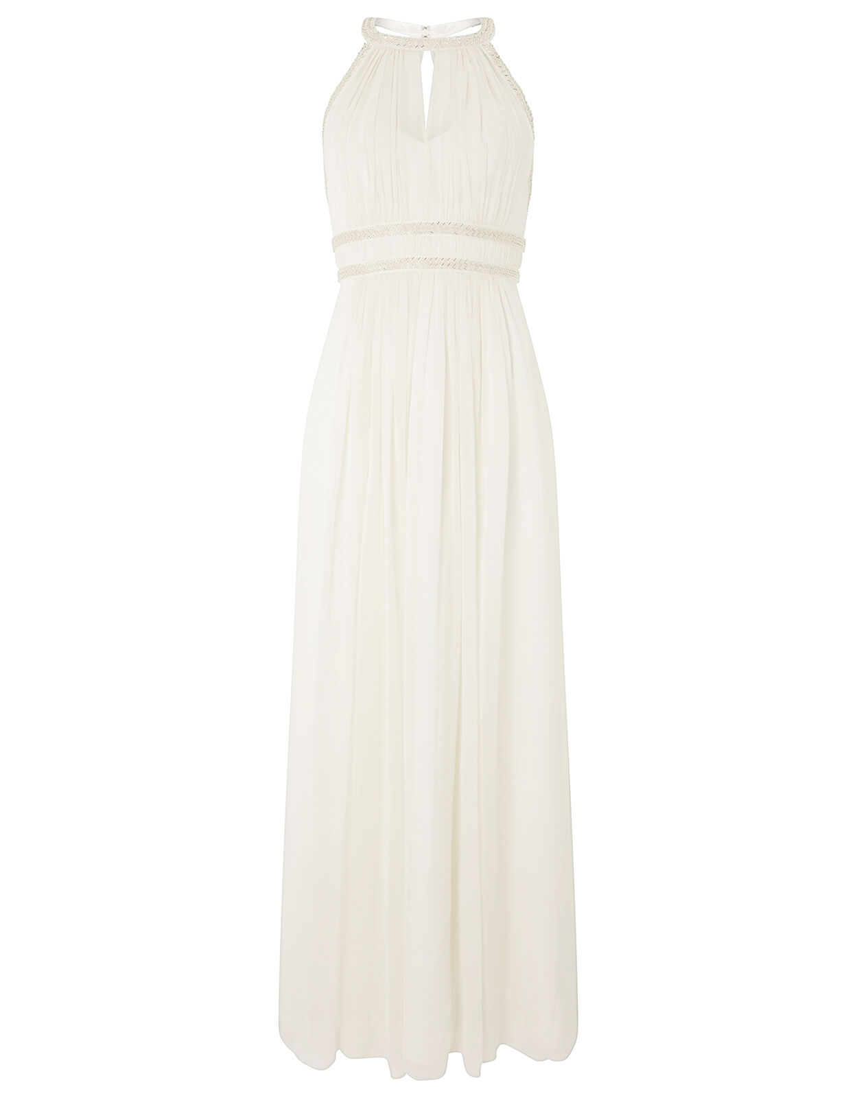 Monsoon grecian shop style wedding dress