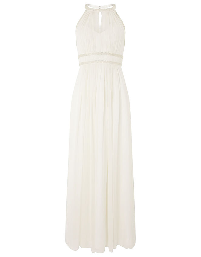 Eleanor Embellished Grecian Wedding Dress, Ivory (IVORY), large