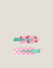 2-Pack Printed Salon Hair Clips, , large