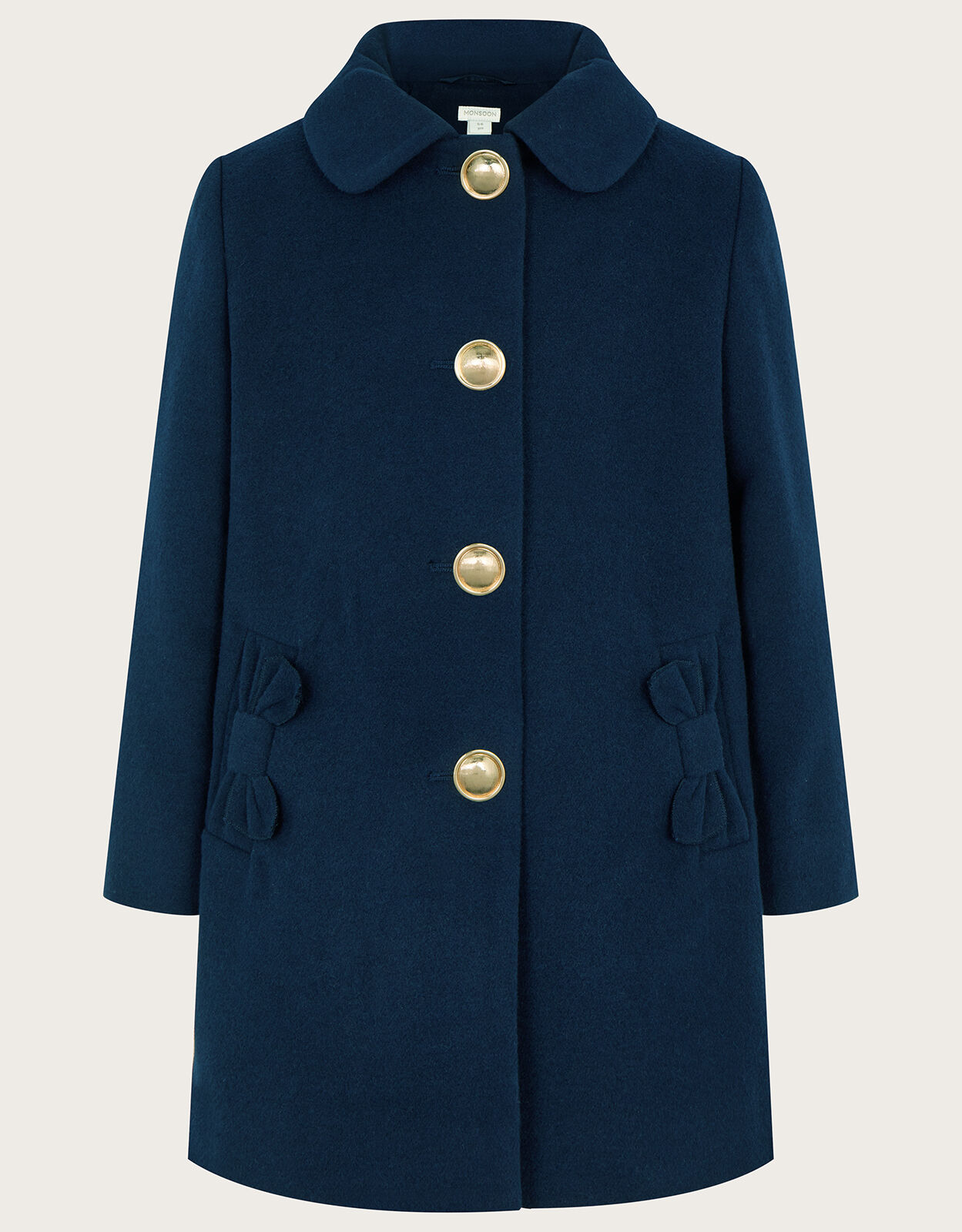 Navy hot sale swing coat