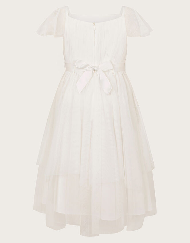 Theodora Embroidered Dress, Ivory (IVORY), large