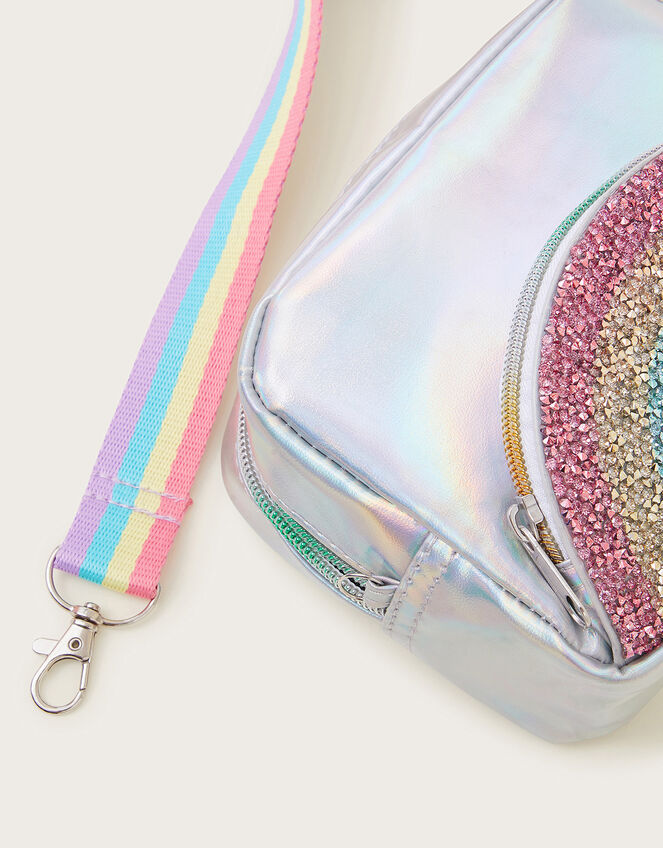 Rainbow Embellished Bag, , large