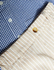 Gingham Shirt and Short Set, Multi (MULTI), large
