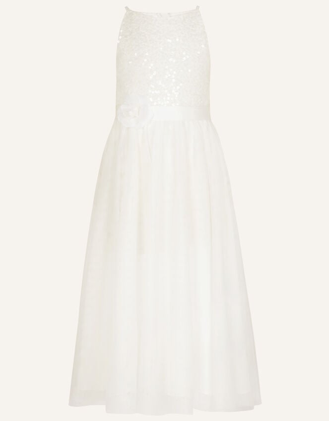 Truth Sequin Maxi Dress, Ivory (IVORY), large