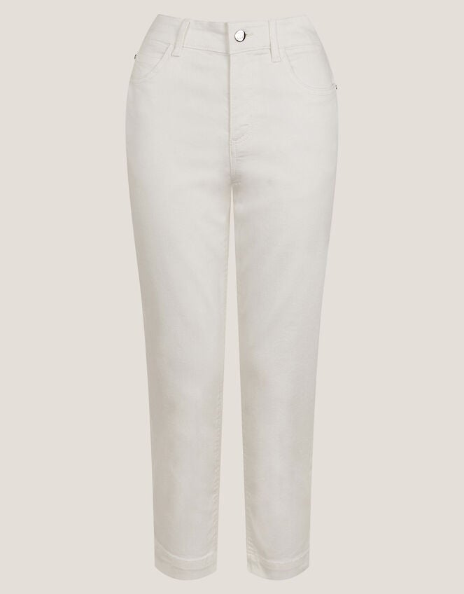 Idabella Cropped Jeans, Natural (ECRU), large