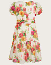 Rose Bloom Chiffon Maxi Dress, Multi (MULTI), large