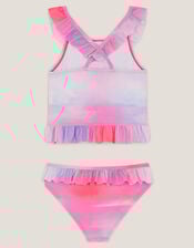 Frilly Ombr&eacute; Tankini Set, Pink (PINK), large