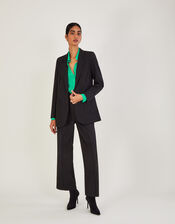 Lauren Plain Blazer, Black (BLACK), large
