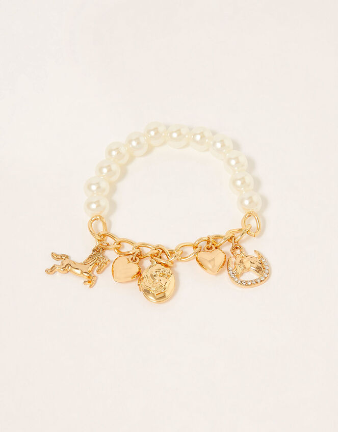 My Lucky Horseshoe Trinket Bracelet, , large