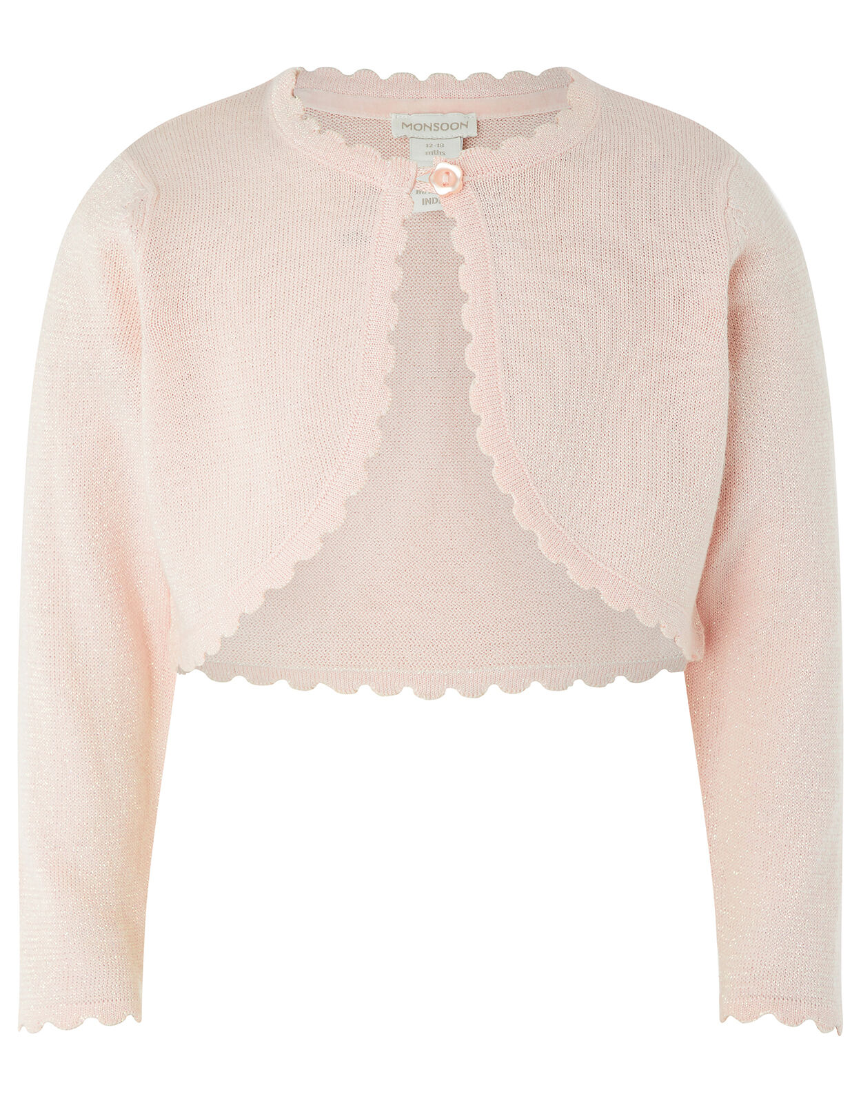 pink baby cardigan