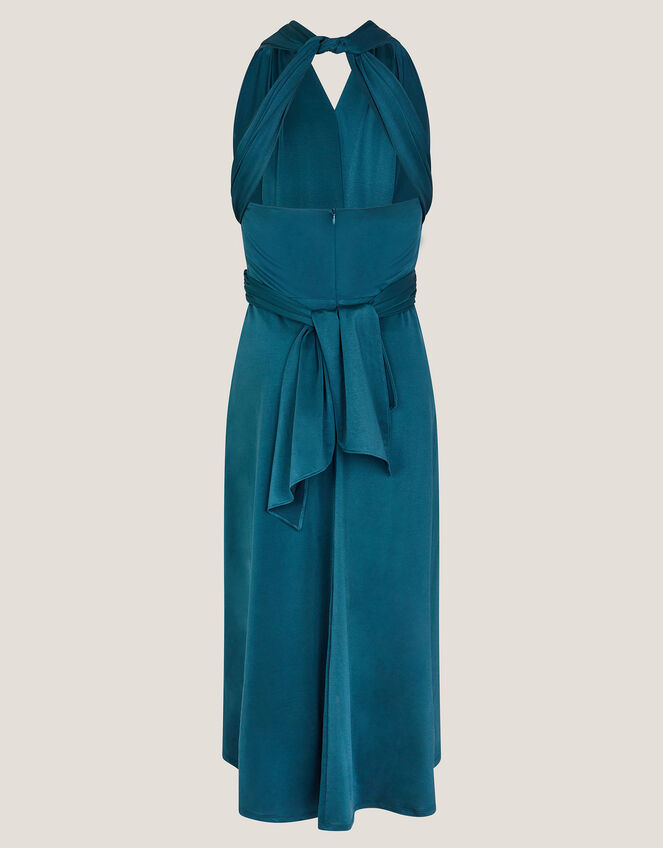 Tia Twist Prom Dress, Teal (TEAL), large