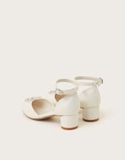 Gemstone Butterfly Two-Part Heels, Ivory (IVORY), large