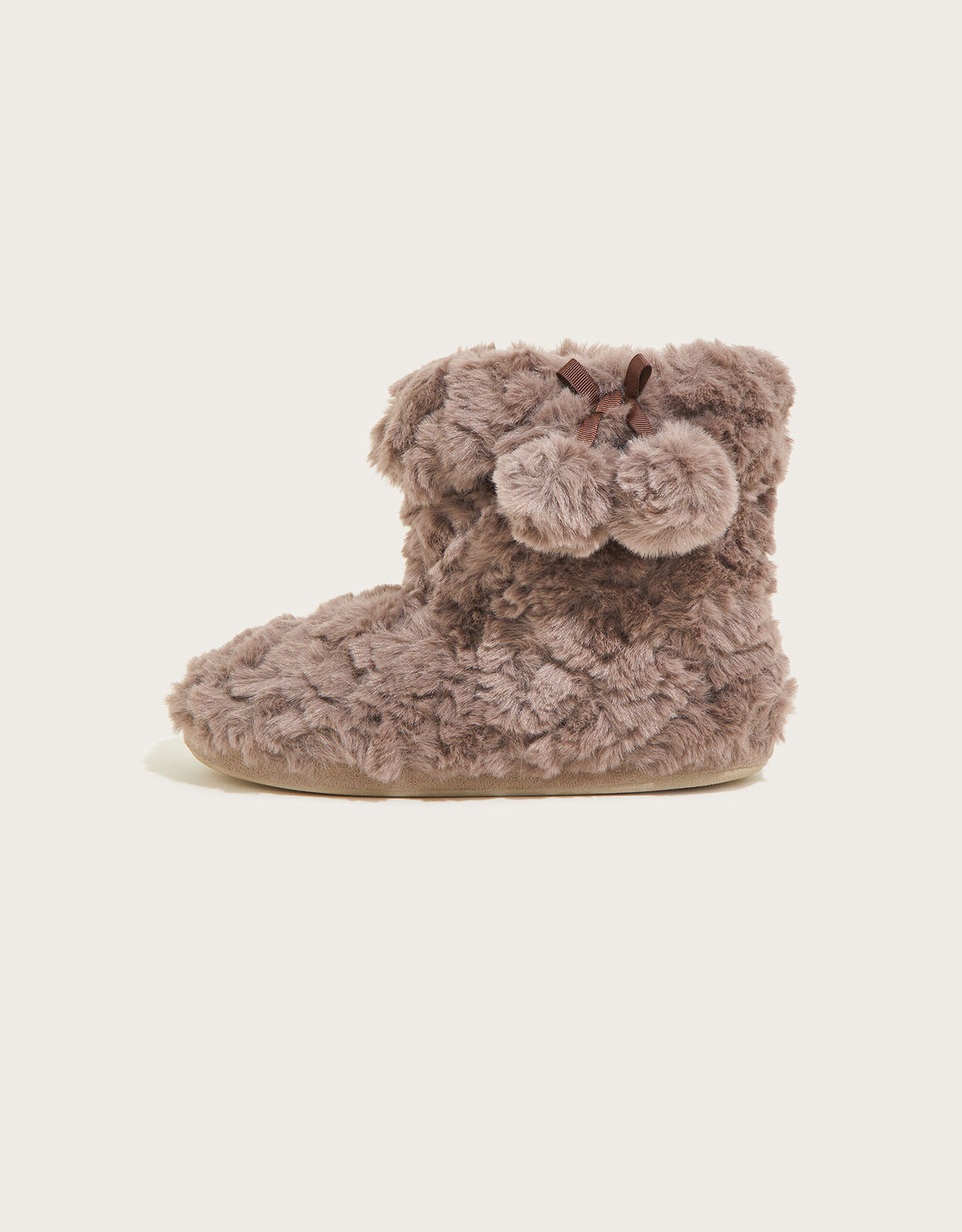 Pom pom slipper discount boots