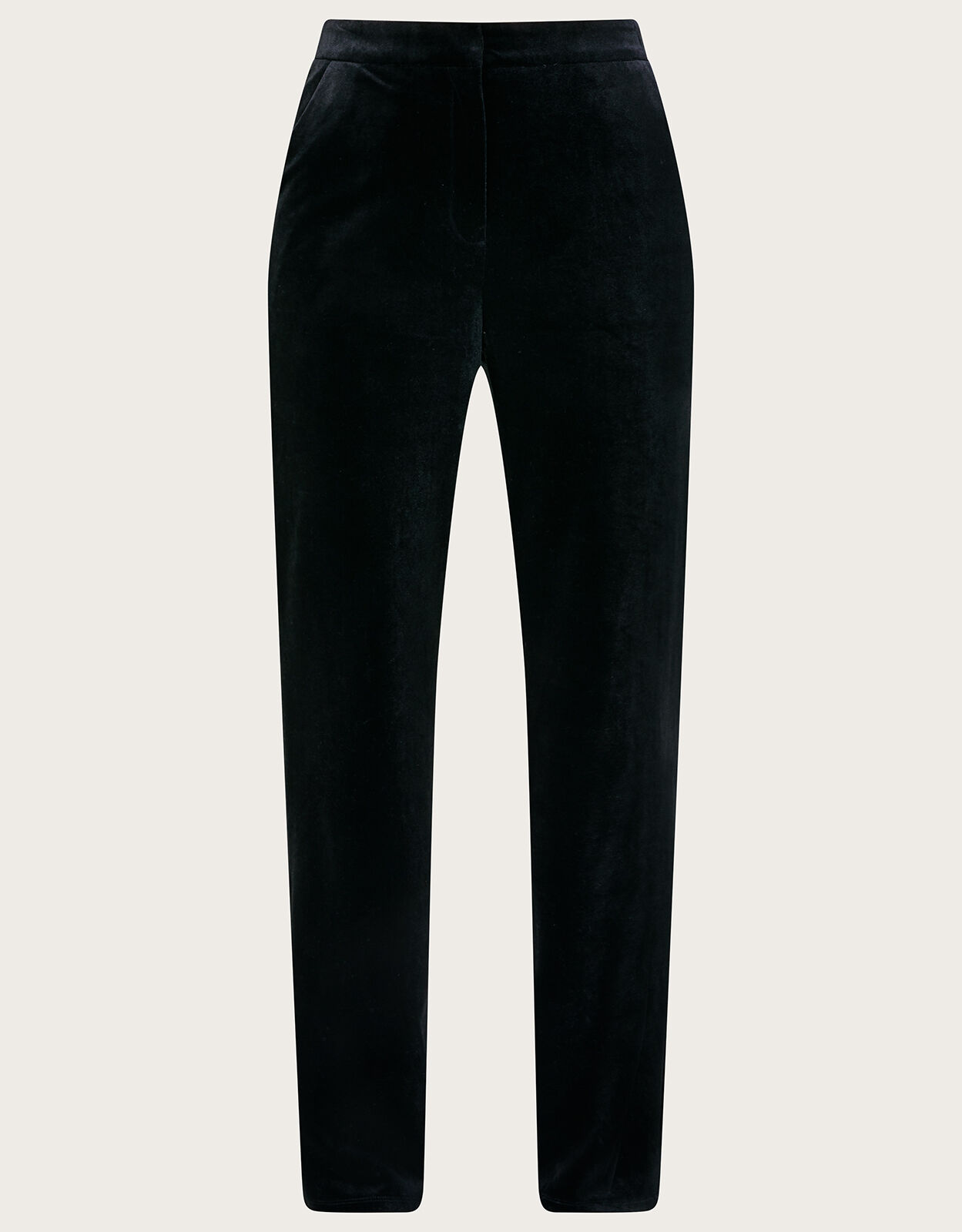 Black velvet deals bootcut trousers