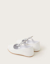 Bow Walker Shoes, Ivory (IVORY), large