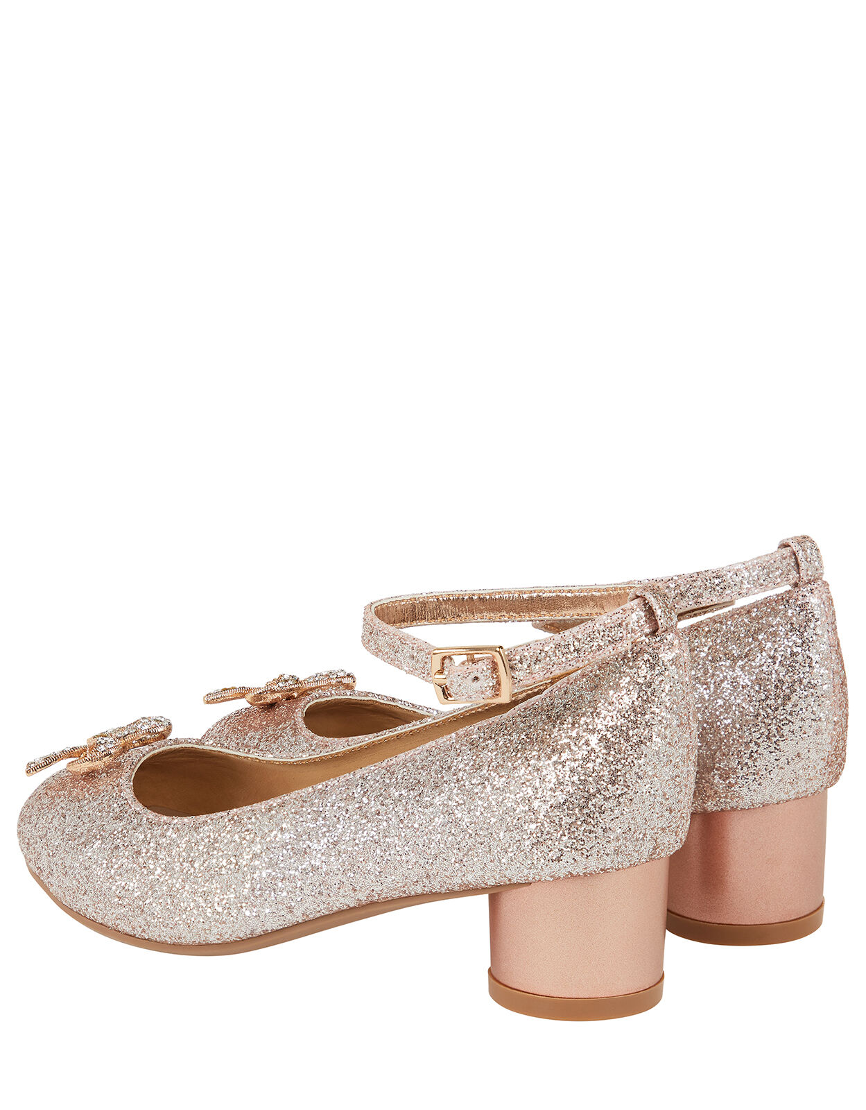 monsoon rose gold shoes