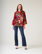 One Hundred Stars Primula Velvet Jacket, , large